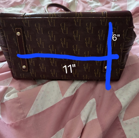 Authentic Dooney & Bourke Satchel/Tote - Picture 6 of 6